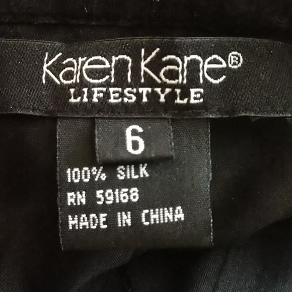 ♥️HP♥️Karen Kane100% Silk Pant Suit - Picture 6 of 8